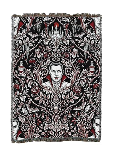 Pure Country Weavers Monster Dracula Blanket - Fantasy Gift - Tapestry Throw Woven from Cotton - Made in The USA (50X60) - color: Monster Dracula, size: 50x60