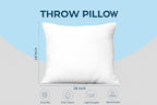 Utopia Bedding Throw Pillows Insert (Pack of 4, White) - 26 x 26 Inches Bed and Couch Pillows - Indoor Decorative Pillow