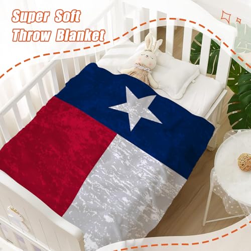 YeeJu Patriotic Throw Blanket for Kids Small 4th of July Memorial Day Fourth of July Blanket for Boys Girls Child Baby Couch Bed Red White Blue Blankets Stars Texas Veteran Day Blanket 40x50 - color: Flag-15, size: 40"x50"