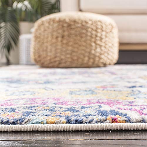 SAFAVIEH Madison Collection Runner Rug - 2'3" x 10', Cream & Multi, Boho Chic Glam Paisley Design, Non-Shedding & Easy Care, Ideal for High Traffic Areas in Living Room, Bedroom (MAD600B) - color: Cream/Multi, size: 2'3" x 10' (Runner)