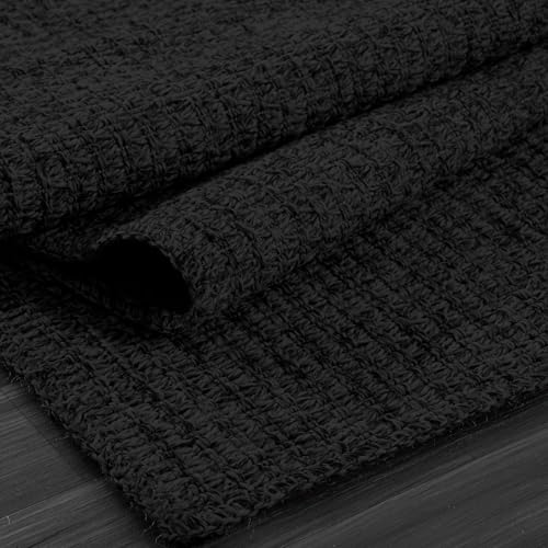 Easy Jute Door Mat 2x3 Indoor Outdoor Natural Rugs Solid Fiber Rug Woven Area Rug Boho Easy Clean Inside Carpet for Living Room Bedroom Dining Room Hallway or Outdoor Patio Porch (2 X 3 Dark Grey) - color: Dark Grey, size: 2' x 3' (Rectangular)