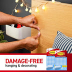 Command Indoor Mini Light Clips, Damage Free Hanging Christmas Lights, Mini Wall Clips for Hanging Indoor Christmas Decorations, Lights and Cables, 90 Count - style: 90 Clips