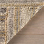 Dash & Albert Marn Striped Handmade Jute Rug, 2' X 3', Sand Striped Pattern - color: Marn Sand, size: 2'6" x 8' (Runner)