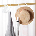 12 Pack 4-1/2 Inch White S Hooks for hanging, Large Vinyl Coated S Hangers Hooks Heavy Duty, Steel Metal Rubber Coated Closet Rod Hooks for Hanging Jeans Clothes Plant Pot Pan Cup Bathrooms Towel Robe - color: White