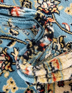 Unique Loom Sialk Hill Collection Area Rug - Washington (2' 2" x 3' 1" Rectangle, Light Blue/ Navy Blue) - color: Light Blue/Navy Blue, size: 2'2" x 3'1" (Rectangular)