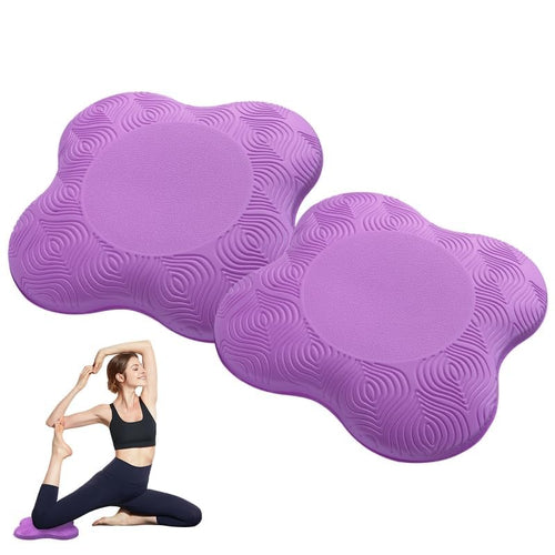 2 packs Yoga Knee Pad Mats Extra Thick for Knees Elbows Wrist Hands Head Foam Pilates Kneeling pad Yoga Knee Cushion Thick Exercise Pads for Knees Elbows Wrist Hands Head Foam Pilates Kneeling pad，Support Foam Pads for Women and Men - color: purple