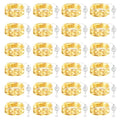 Brightown 24 Pack LED Fairy Lights Battery Operated String Lights, 7ft 20LED Waterproof Silver Wire String Lights, Firefly Starry Moon Lights for Mason Jars DIY Christmas Wedding Party Bedroom - color: Warm White, size: 24 Pack