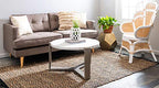 Unique Loom Braided Jute Collection Area Rug - Assam (3' 3" x 5' 1" Rectangle, Black/ Natural) - color: Black/Natural, size: 3'3" x 5'1" (Rectangular)