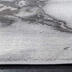SAFAVIEH Craft Collection Runner Rug - 2'3" x 8', Grey & Silver, Modern Abstract Design, Non-Shedding & Easy Care, Ideal for High Traffic Areas in Living Room, Bedroom (CFT877G) - color: Grey/Silver, size: 2'3" x 8' (Runner)