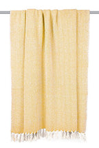 DII Chevron Throw Collection Handloomed Cotton, 50x60, Marigold - color: Marigold, size: 50x60"