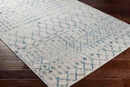 Livabliss Elsie Global Bohemian Area Rug,5'3" x 7'3",Dark Blue - color: Dark Blue, size: 5'3" x 7'3" (Rectangular)