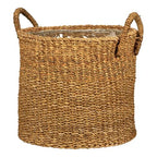 Scheurich Seagrass 33, Basket Planter/Basket Planter/Basket Pot with Seagrass Handles, Colour: Groove, 35 cm Diameter, 31 cm High, 26.9 Litres Vol. - color: Brown, size: 35