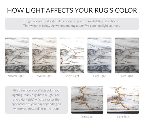 SAFAVIEH Craft Collection Runner Rug - 2'3" x 10', Grey & Gold, Modern Abstract Design, Non-Shedding & Easy Care, Ideal for High Traffic Areas in Living Room, Bedroom (CFT877F) - color: Grey/Gold, size: 2'3" x 10' (Runner)