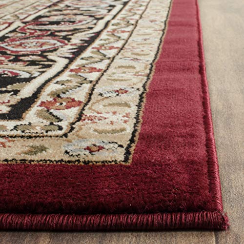 SAFAVIEH Lyndhurst Collection Accent Rug - 2'3" x 4', Red & Black, Traditional Oriental Design, Non-Shedding & Easy Care, Ideal for High Traffic Areas in Entryway, Living Room, Bedroom (LNH330B) - color: Red / Black, size: 2'3" x 4' (Rectangular)