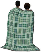 Pure Country Weavers Plaid Blanket Heather Tartan - Patterns Gift Tapestry Throw Woven from Cotton - Made in The USA (72x54) - color: Heather
