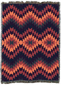 Pure Country Weavers Sunset Desert - Western Tapestry Throw Blanket Woven from Cotton - Made in The USA (72x54) - color: Sunset Desert
