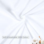 YINFUNG Tufted Pillow Sham King White Set of 2 Boho Pillowcases Shabby Chic Decorative Textured Poms Diamonds Moroccan Embroidery Farmhouse Bright White 20x36