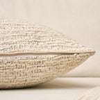 Yangest Chenille Pillow Cover 18 x18 Inches, Thick Textured Square Throw Pillow Cover Farmhouse Modern Soft Accent Couch Neutral Pillow Cover for Living Room Bedroom, Beige - color: Beige, size: 18" x 18" (Pack of 1)