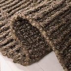 SAFAVIEH Natural Fiber Collection Runner Rug - 2'6" x 8', Brown, Handmade Jute, Farmhouse Style, Chunky Textured Thick Pile (NF447D) - color: Brown, size: 2'6" x 8' (Runner)