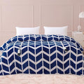 VENTIMI Electric Blanket Queen, 84" x 90" Heated Blanket with 9 Heat Levels & 2-4-8-10 Hours Auto Off, Fast Heating Blanket with ETL & FCC Certification, Navy - color: Navy, size: Queen
