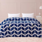 VENTIMI Electric Blanket Queen, 84" x 90" Heated Blanket with 9 Heat Levels & 2-4-8-10 Hours Auto Off, Fast Heating Blanket with ETL & FCC Certification, Navy - color: Navy, size: Queen