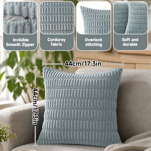 Chunky Knit Pillow Covers for Couch, Textured Cushion Cases for Sofa and Bed, Decorative Pillow Covers - color: Dark Gray Corn Kernels Pillowcase