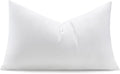 puredown® 12x20 Feather Down Pillow Insert, 1 Pack Lumbar Pillow Insert for Couch, Chairs, Office, Apartments