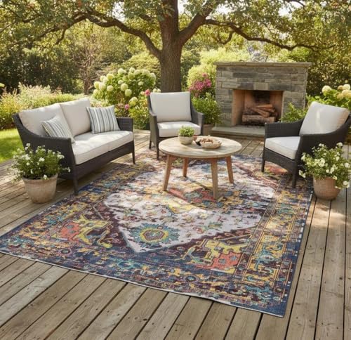 Brown Yellow Boho Tribal 2x6 Area Rug for Living Room Bedroom Diningroom Office Playroom Large Carpet Ultra Washable Non Sheddining Kitchen Hallway Laundry Room Indoor Rugs - color: D, size: 2x6ft