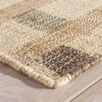 Dash and Albert Mosaic Blue Handwoven Jute Rug, 2 X 3 Feet, Blue/Ivory Geometric Pattern - Premium Luxury Hotel Quality Soft Breathable Hypoallergenic Machine Washable Easy Care All Season - color: Mosaic Blue, size: 2' x 3' (Rectangular)