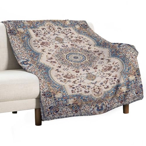 Traditional Boho Throw Blanket,Vintage Geometric Textured Rustic Farmhouse Bohemian Pattern Soft Throw Blanket for Couch Sofa Camping Office Travel Home Bedroom Decor All Seasons 30"x40" - color: Boho-2, size: 30x40in