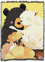 Pure Country Weavers Mother Bear Blanket - Gift Tapestry Throw Woven from Cotton - Made in The USA (60X80) - color: Mother Bear, size: 60x80