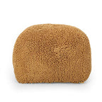 Foamma Pouf Ottoman 20" 20"x14", Yellow - Square Ottoman Foot Rest for Living Room and Bedroom, Spongy Pouf Footstool with Microfiber Chenille Cover, Foot Rest for Couch with Removable Cover - color: Yellow