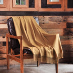 CUDDLE DREAMS Premium Cashmere Throw Blanket with Fringe, Luxuriously Soft (Camel) - color: Camel