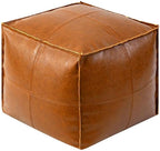 Ottoman Footstool Bean Bag Ottoman Stuffed Animal Storage Bean Bag Leather Bean Bag Chair (No Filler)