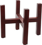 Wooden Flowerpot Stand Plant Stand Boho Decor Solid Wood Pot Rack for Display