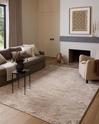 Loloi Amber Lewis Monty Collection MOT-05 Beige/Natural 2'-7" x 4', .50" Pile Height, Area Rug - color: Beige / Natural, size: 2'7" x 4' (Rectangular)