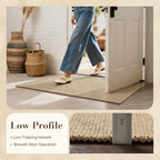Jute Front Door Mat Indoor Entrance Indoor Door Mat Rugs for Entryway Entry Entrance Mats Inside Doormat Welcome Mats Boho 17"x36" - size: 17"x36"
