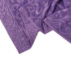 100% Cotton Throw Blanket for Couch Sofa or Bed All Season Terry Blankets & Throws, Lightweight & Breathable Cotton Blanket, Picnic Rug, Terry Bed Sheet (Byzantium) - color: Byzantium