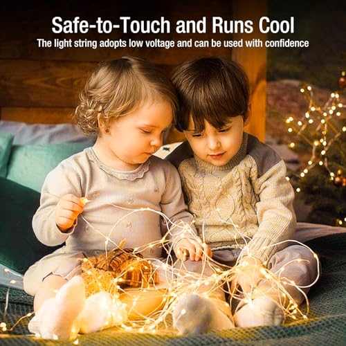 12 Pack Fairy Lights Battery Operated - 7ft 20 Led Twinkle Lights 3 Modes, Bulk Mini String Lights Waterproof for Mason Jars Vases DIY Party Wedding -Warm White & Cold White - color: Warm White&Cool White, size: 12 Pack