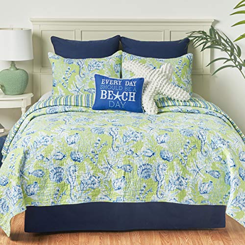 C&F Home Tufted Coastal White Starfish Shaped Accent Throw Pillow 25" x 25" All Seasons Summer Beach House Nautical Home Living Room Sofa Couch Chair Bed Bedroom Decor Decoration 25" x 25" White - color: White