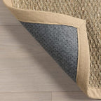 Nuloom Elijah Beige/Natural, 2'6" x 10', Basketweave, Seagrass, Soft and Textured, High Traffic, Stain Resistant, Easy Clean, Durable Runner for Bedroom, Living Room, Dining, Den, Foyer, Entryway - color: Beige, size: 2'6" x 10' (Rectangular)