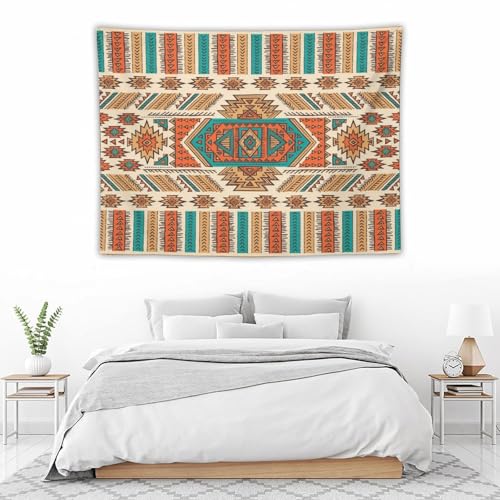 Bohemian Aztec Art Tapestry, Abstract Retro Tribal Ethnic Style Vintage Tapestries Home Decor for Living Room Bedroom Decoration 40in Wx30in H (102×76cm) - color: Bohemian Tapestry-33, size: 40in"Wx30in"H (102×76cm)