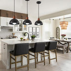 Woven Pendant Light Boho Chandelier, Rattan Pendant Lights Kitchen Island, Farmhouse Pendant Lighting with Hand Woven Wicker Shade, Boho Chandelier Light Fixtures Ceiling Hanging Light - color: 1 pack 7.87 IN