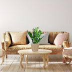 Hemoton Rattan Planter Basket Wicker Plant Flower Pot 8.7 Inch Seagrass Woven Indoor Planter for Home Decor and Succulent Plants