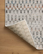 Loloi Kamala Collection KAM-05 Grey/Multi 9'-2" x 13' Area Rug - color: Grey / Multi, size: 9'2" x 13' (Rectangular)