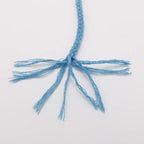 Tenn Well Braided Cotton Cord, 165 Feet 5mm Wide Macrame Cotton Rope for Plant Hangers Wall Hangings Dream Catchers DIY Crafts (Blue)