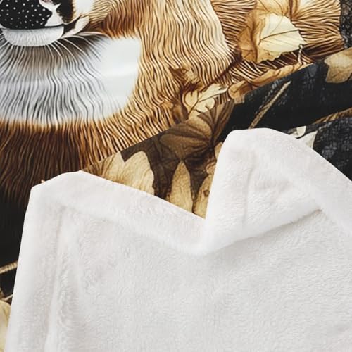 Feelyou Camo Deer Fleece Throw Blanket Queen 90"x90" Kids Western Deer Hunting Plush Blanket Boys Camo Moose Sherpa Blanket Camouflage Deer Hunting Fuzzy Blanket - color: Multi 122302, size: Queen