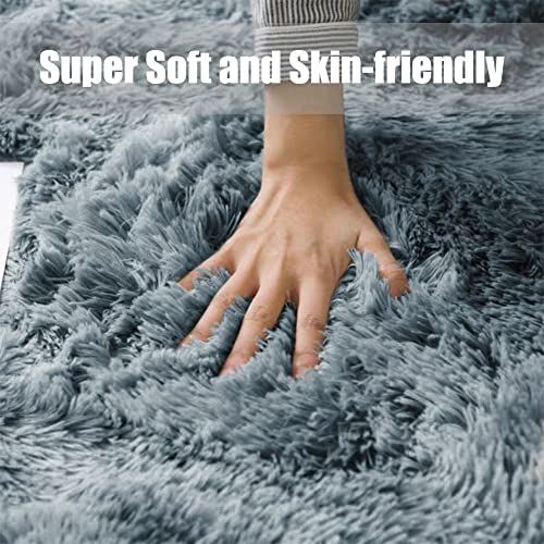 Wlian Super Soft Shaggy Rugs Fluffy Carpets for Bedroom - Washable Fuzzy Area Rugs Anti-Slip for Bedroom Living Room Kids Room Girls Nursery Home Decor, 1.3x2 Feet, Beige - color: Beige, size: 1.3×2 Feet
