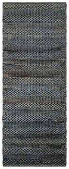 SAFAVIEH Natural Fiber Collection Runner Rug - 2'3" x 6', Grey, Handmade Jute, Braided Woven Design, Ideal for Living Room, Bedroom (NF212G) - color: Grey, size: 2'3" x 6' (Runner)