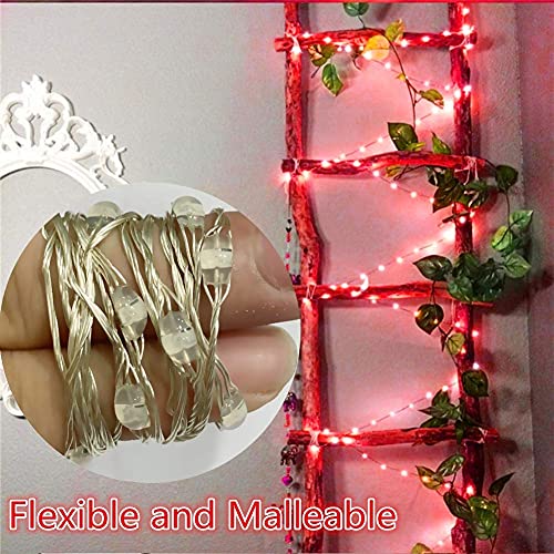Twinkle Star Color-Changing Fairy Lights, 33Ft 100 LED Waterproof Mini String Lights Twinkle Lights, 16 Colors USB Silver Wire Lights with Adapter for Bedroom Room Garden Party Wedding Christmas Decor - color: Multicolor, size: 33ft